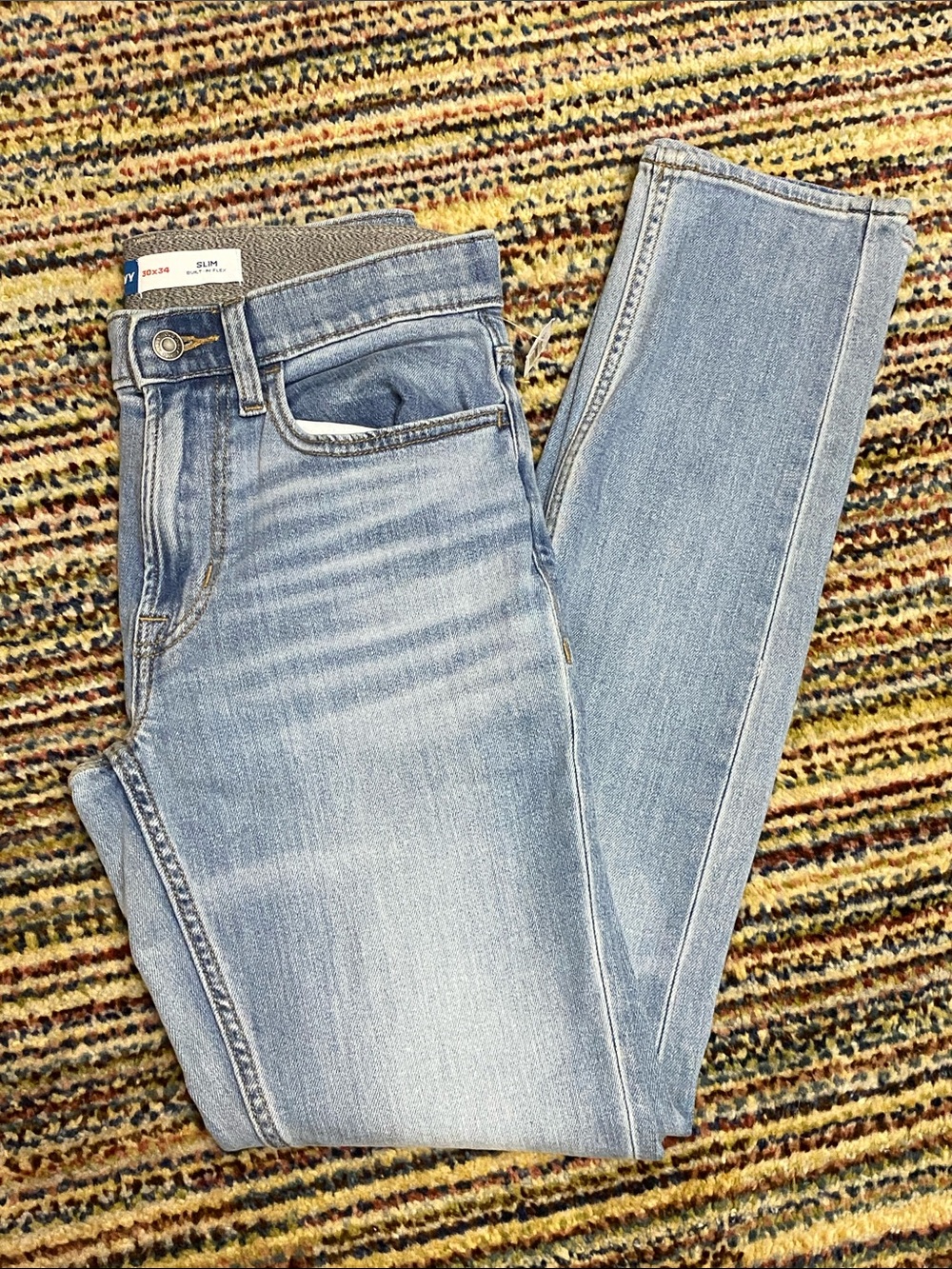 Old Navy Men’s Light Blue Slim Fit Jeans